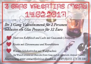 Valentinstag Menü Dresden