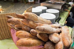 Baguettes beim Speisestand vom Eivissa Café Bistro Bar Dresden Nuestadt